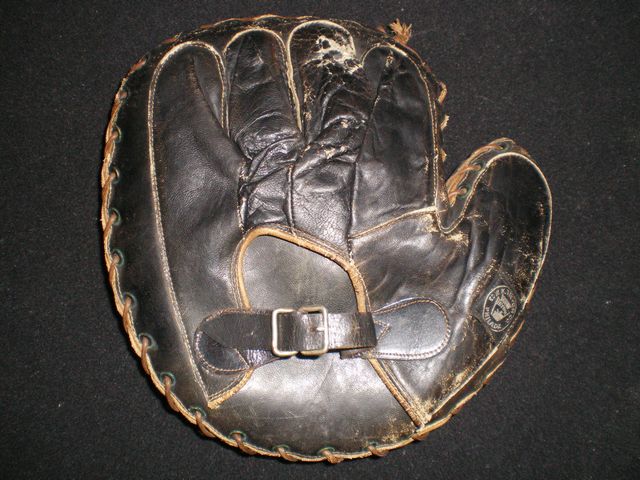 Edward K. Tryon Catchers Mitt 2 Back
